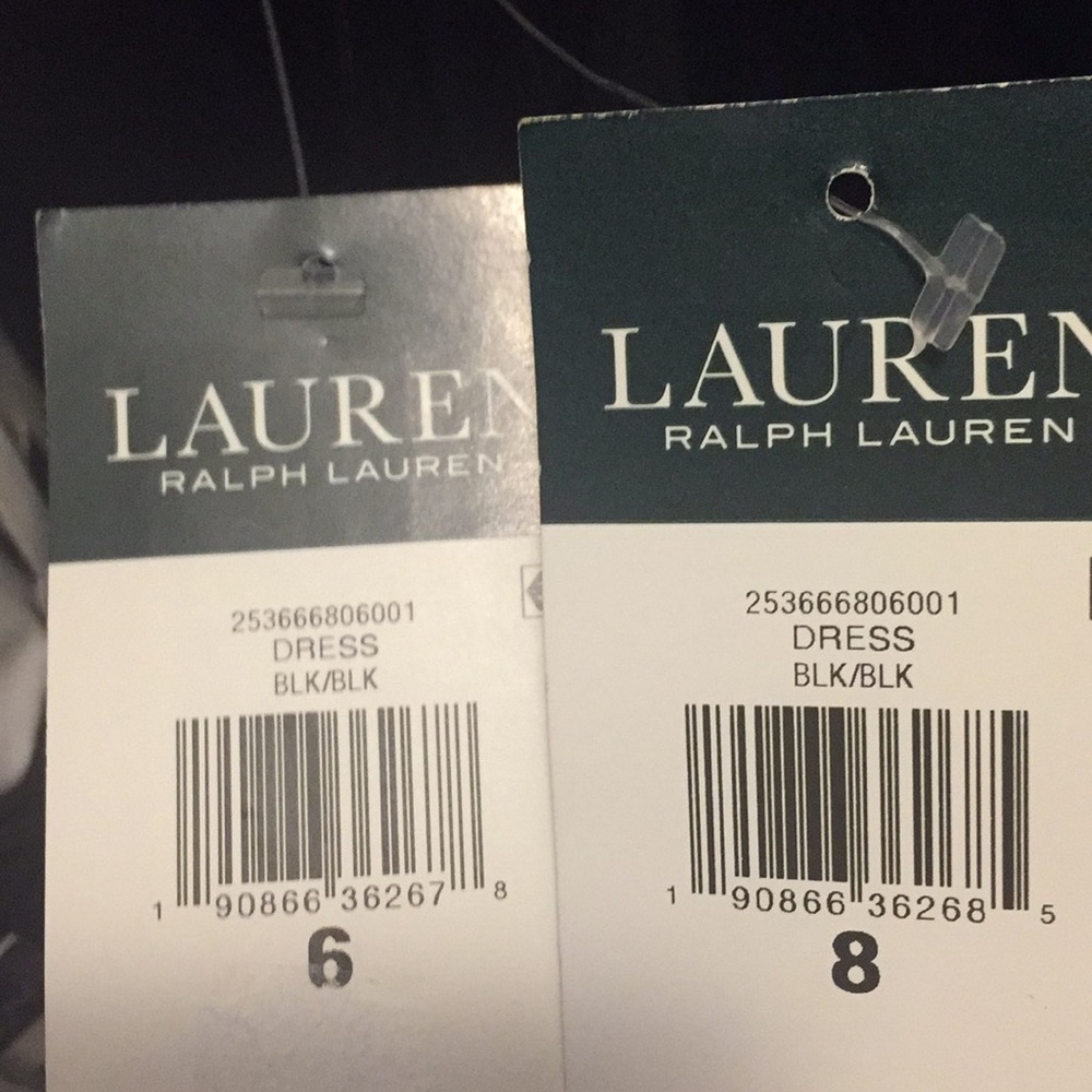 Lauren Ralph Lauren Taffeta Off-The-Shoulder Dress - Picture 8 of 8